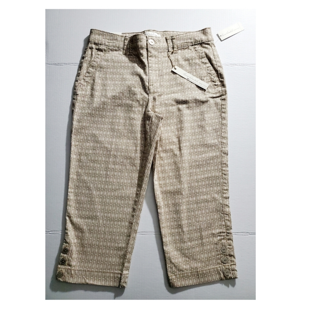 Gloria Vanderbilt 6p or 8p woman Capri